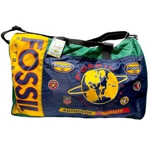 Vintage Fossil Outdoor Gear Colorblock Bag